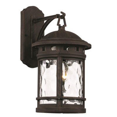 Trans Globe Lighting 40371 RT 16.25" Outdoor Rust Nautical Wall Lantern