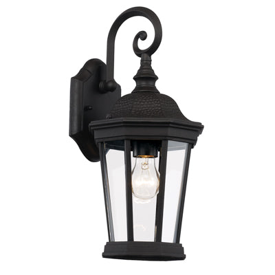 Trans Globe Lighting 40400 BK 16" Outdoor Black Traditional Wall Lantern