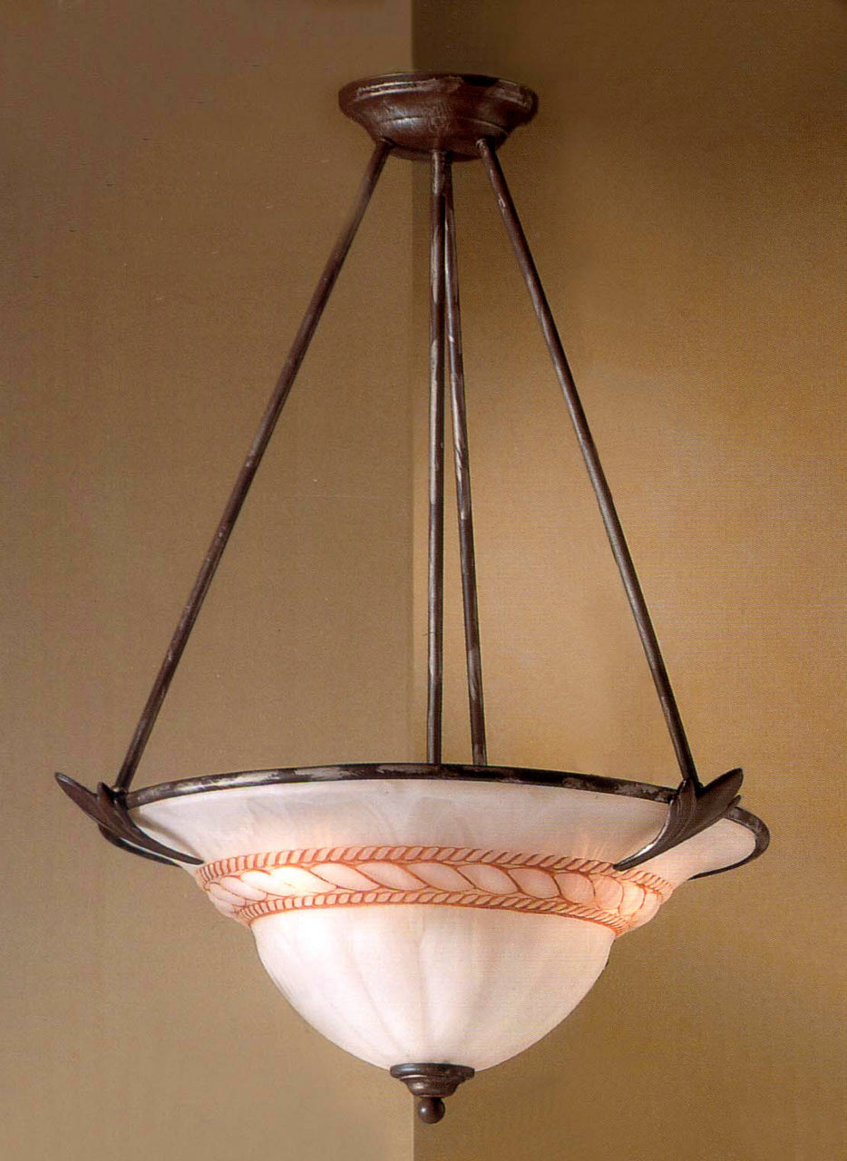 Classic Lighting 40403 BZ Roma Traditional Pendant in Bronze (Imported from Italy)