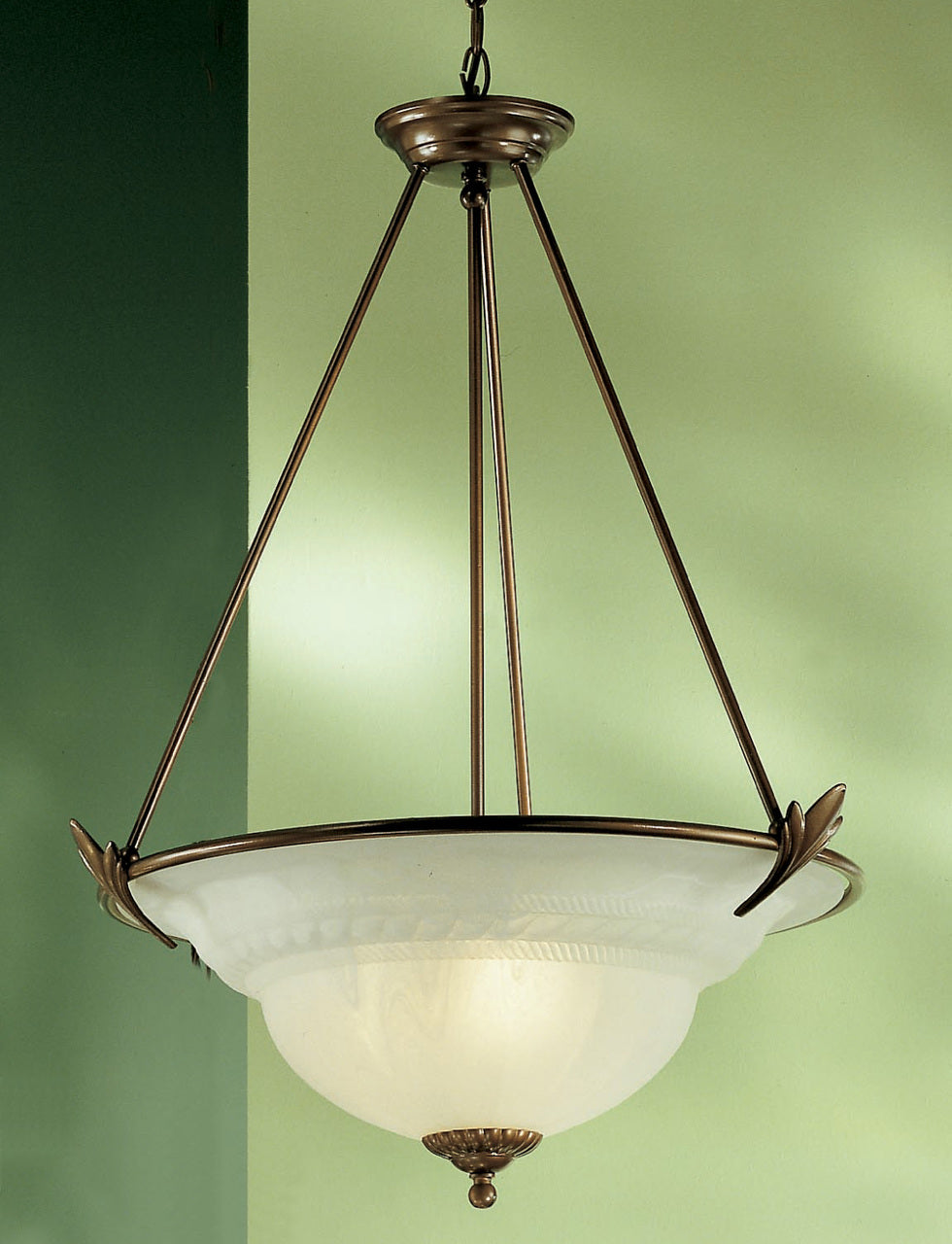 Classic Lighting 40403 EB Roma Traditional Pendant in English Bronze (Imported from Italy)