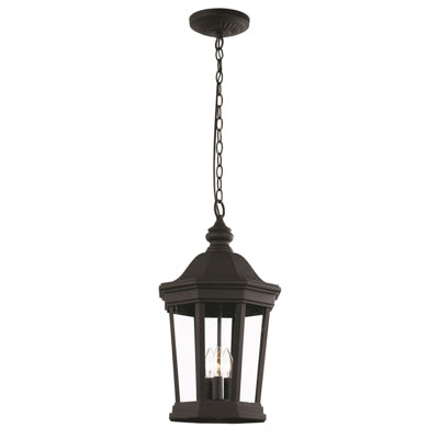 Trans Globe Lighting 40406 BK 22" Outdoor Black Traditional Hanging Lantern