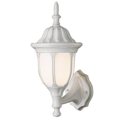Trans Globe Lighting 4040 WH 13" Outdoor White Traditional Wall Lantern