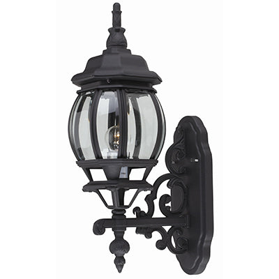Trans Globe Lighting 4050 SWI 20.5" Outdoor Swedish Iron Tuscan Wall Lantern(Shown in Black Finish)