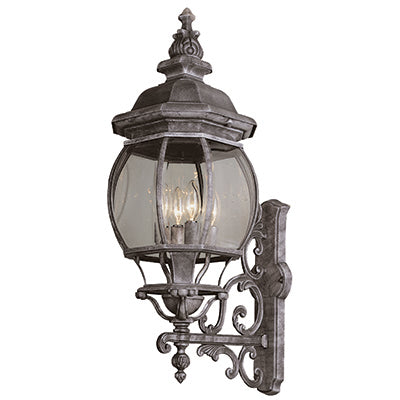 Trans Globe Lighting 4052 SWI 32" Outdoor Swedish Iron Tuscan Wall Lantern
