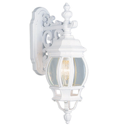Trans Globe Lighting 4053 WH 20" Outdoor White Tuscan Wall Lantern