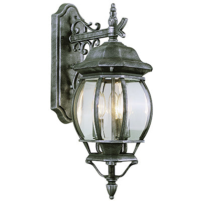 Trans Globe Lighting 4054 SWI 25" Outdoor Swedish Iron Tuscan Wall Lantern