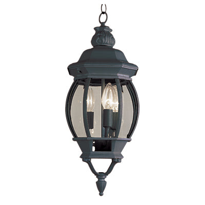 Trans Globe Lighting 4066 BK 25" Outdoor Black Traditional Hanging Lantern