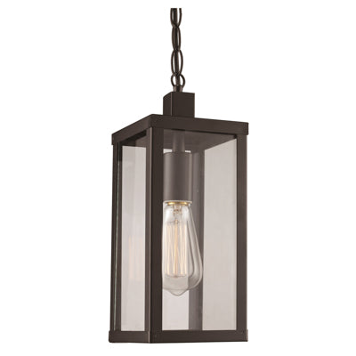 Trans Globe Lighting 40756 BK 14.25" Outdoor Black Industrial  Hanging Lantern