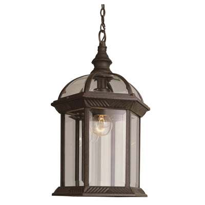Trans Globe Lighting 4183 RT 17.5" Outdoor Rust  Traditional Hanging Lantern
