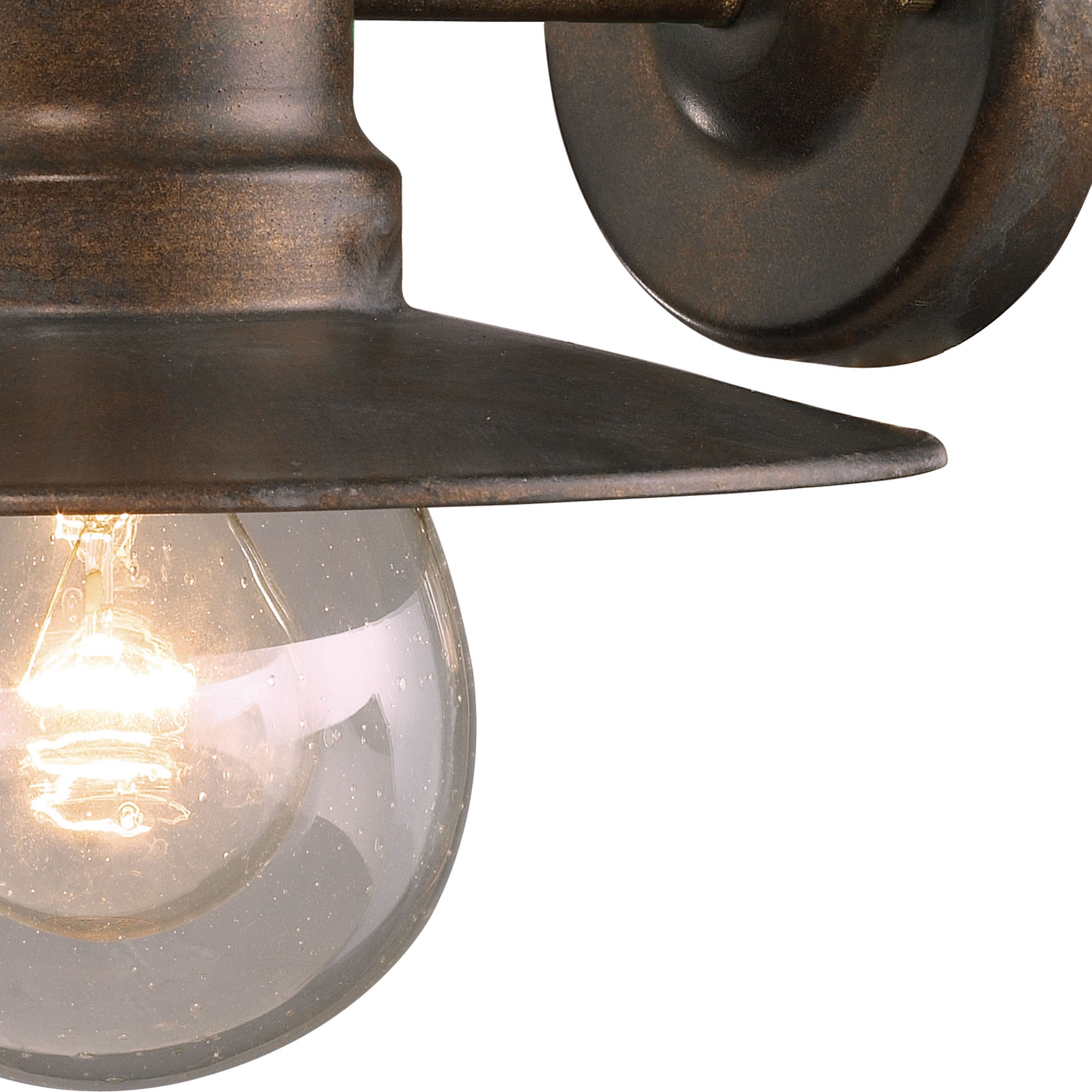ELK Lighting 42005/1 Maritime 1-Light Outdoor Wall Lamp in Hazelnut Bronze