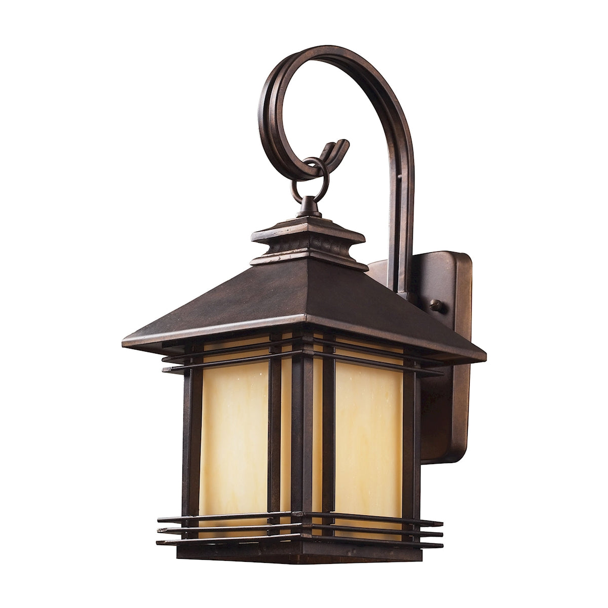 ELK Lighting 42100/1 Blackwell 1-Light Outdoor Wall Lantern in Hazelnut Bronze