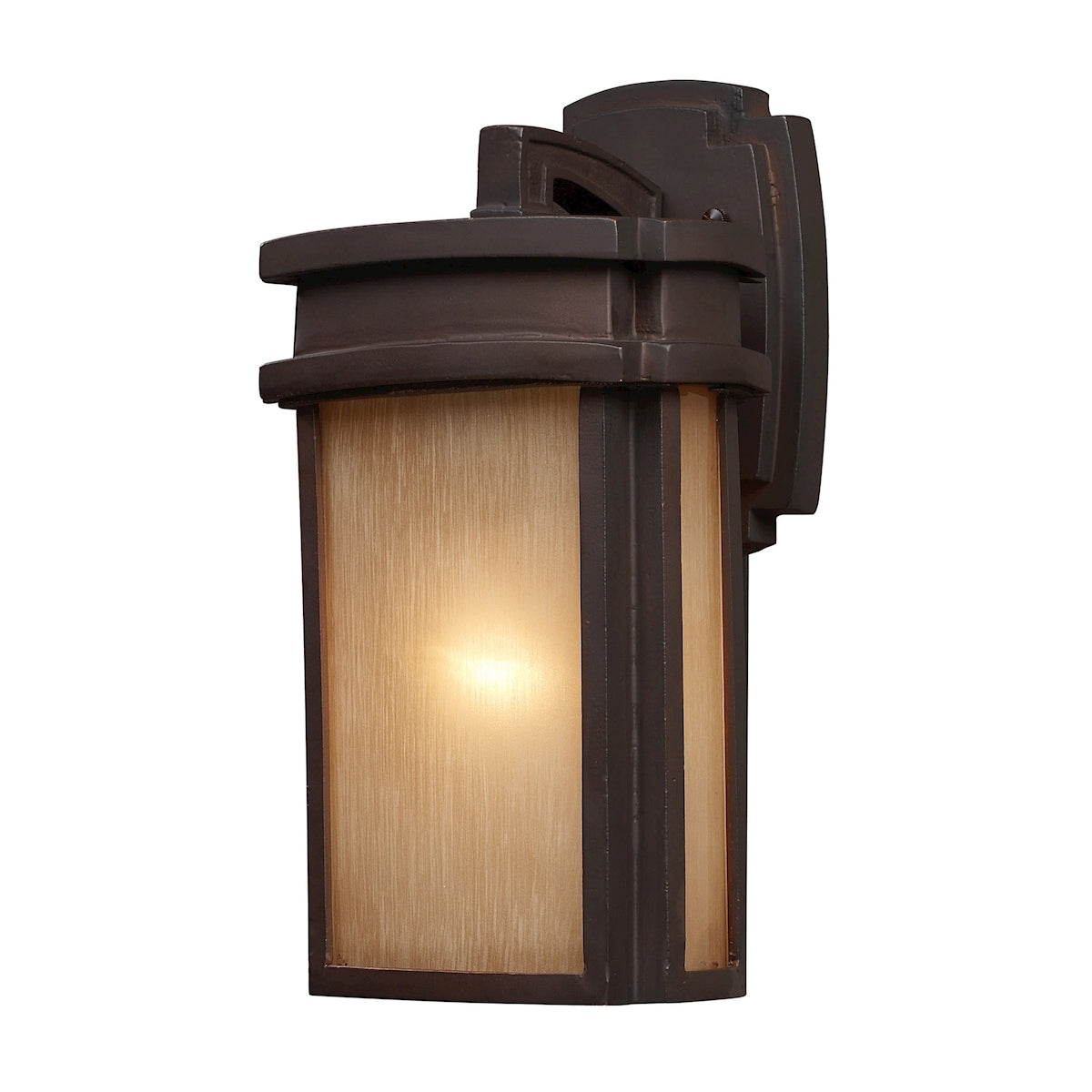 ELK Lighting 42140/1 Sedona 1-Light Outdoor Wall Lamp in Clay Bronze