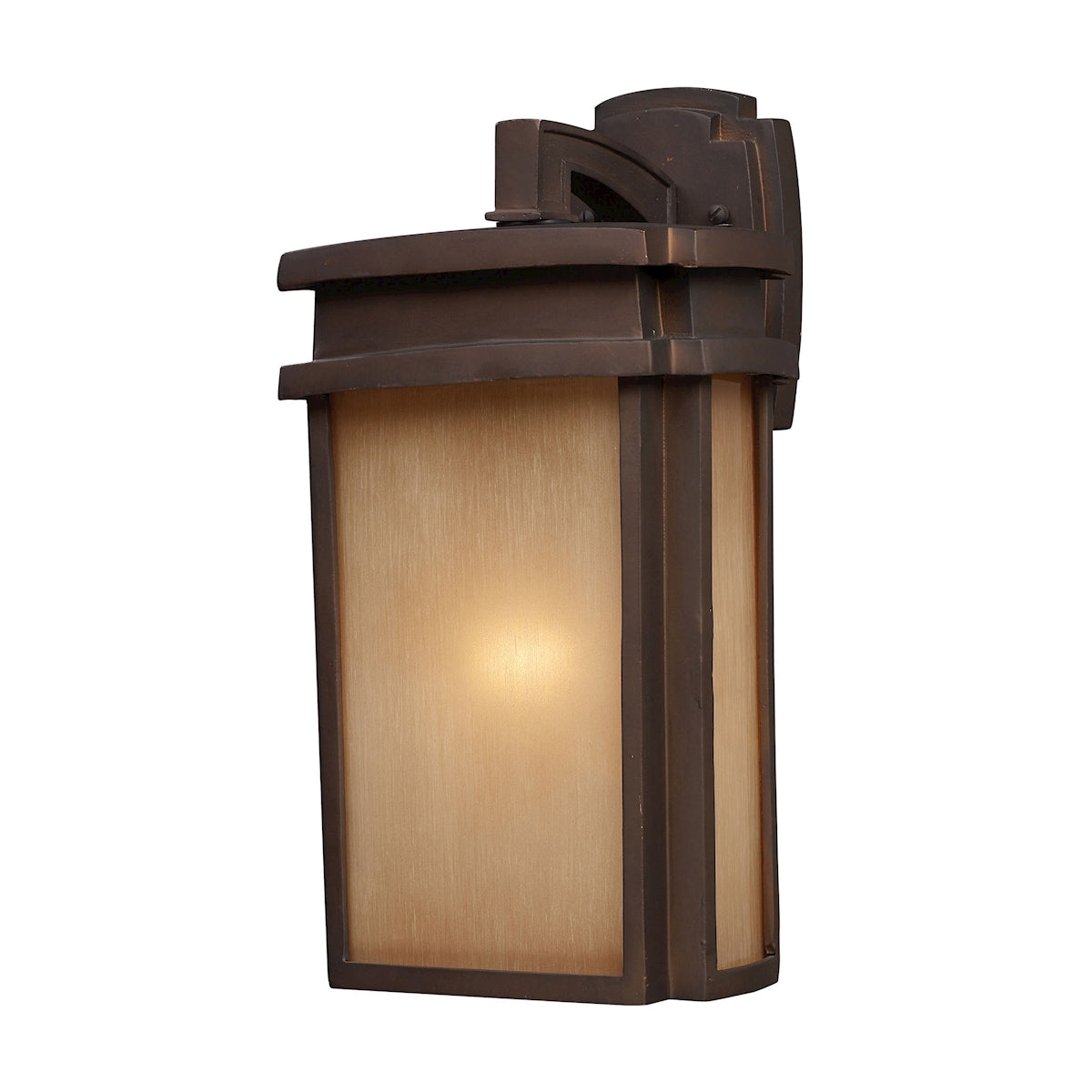 ELK Lighting 42141/1 Sedona 1-Light Outdoor Wall Lamp in Clay Bronze