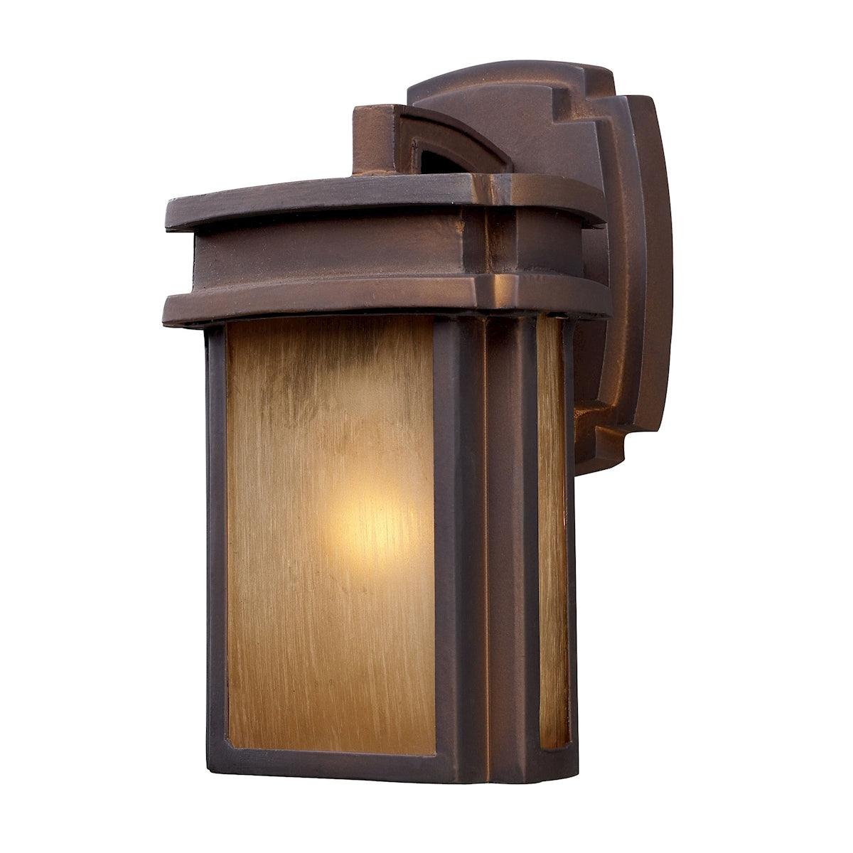 ELK Lighting 42146/1 Sedona 1-Light Outdoor Wall Lamp in Hazelnut Bronze