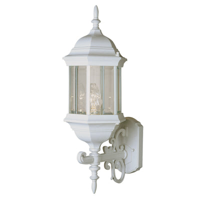 Trans Globe Lighting 4351 WH 26" Outdoor White Colonial Wall Lantern