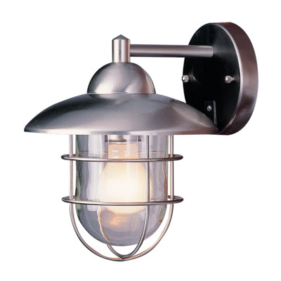 Trans Globe Lighting 4371 ST 12" Outdoor Steel Nautical Wall Lantern