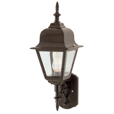 Trans Globe Lighting 4412 BC 16.75" Outdoor Black Copper Colonial  Wall Lantern(Shown in Black Finish)