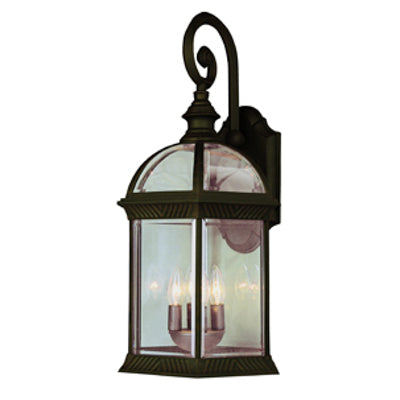Trans Globe Lighting 44181 RT 19" Outdoor Rust Traditional Wall Lantern