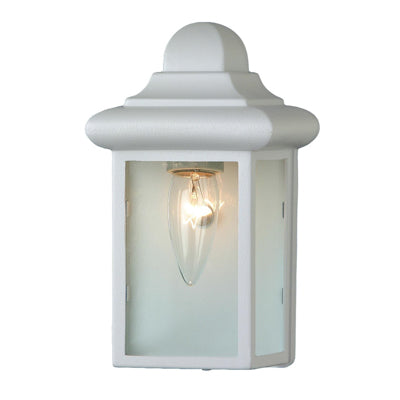 Trans Globe Lighting 44835 WH 8.5" Outdoor White Traditional Pocket Lantern