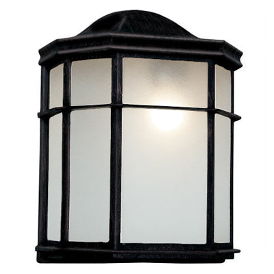 Trans Globe Lighting 4484 BK 9.75" Outdoor Black Traditional Pocket Lantern
