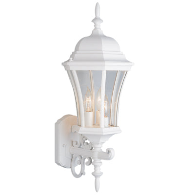 Trans Globe Lighting 4503 WH 23.5" Outdoor White Colonial Wall Lantern