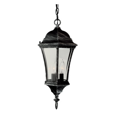 Trans Globe Lighting 4505 BK 19.5" Outdoor Black Traditional Hanging Lantern(Shown in SWI)