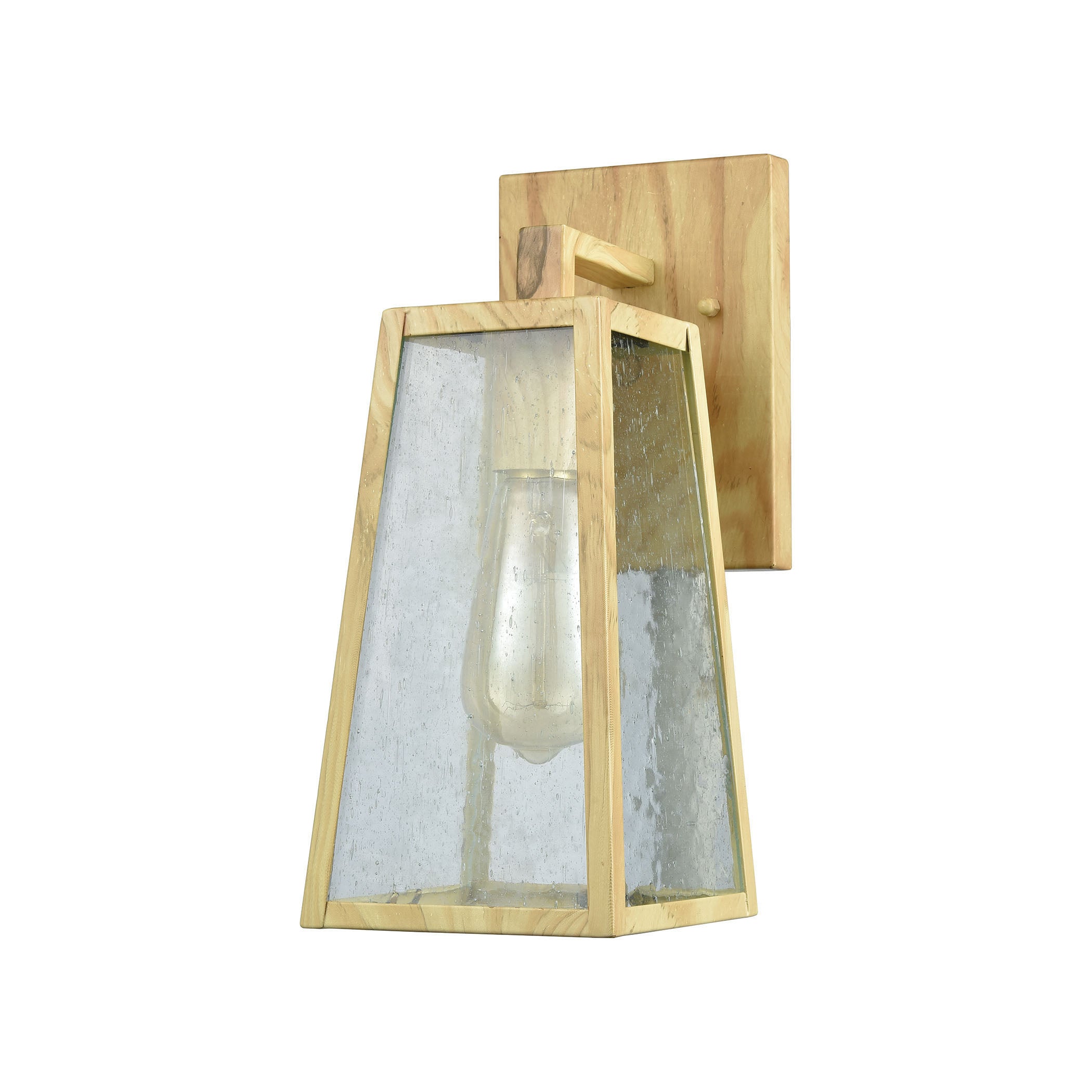 ELK Lighting 45098/1 Meditterano 1-Light Outdoor Wall Lamp in Birchwood