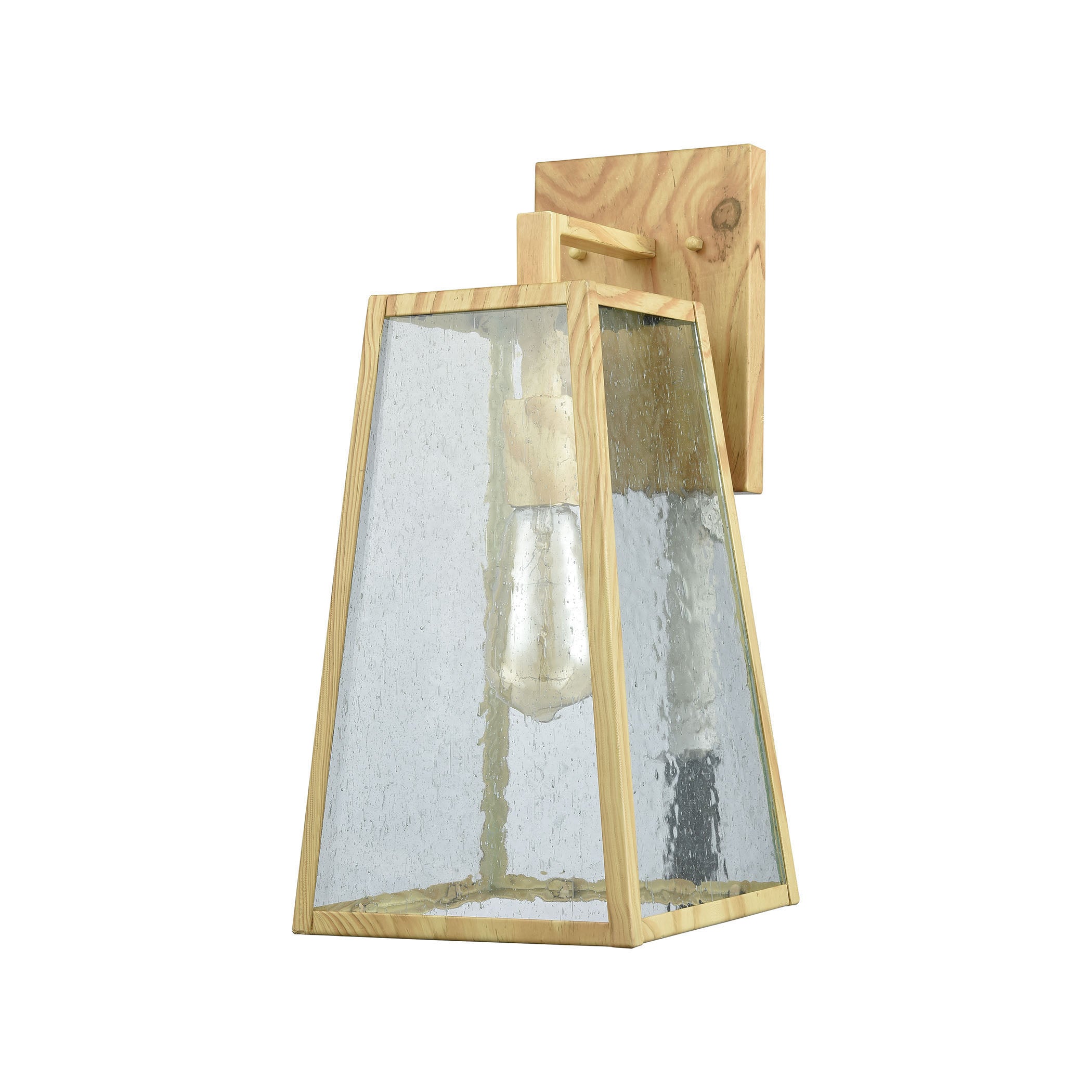 ELK Lighting 45099/1 Meditterano 1-Light Outdoor Wall Lamp in Birchwood