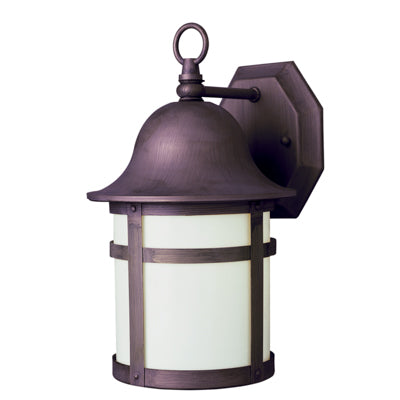 Trans Globe Lighting 4581 WB 16" Outdoor Weathered Bronze Transitional  Wall Lantern