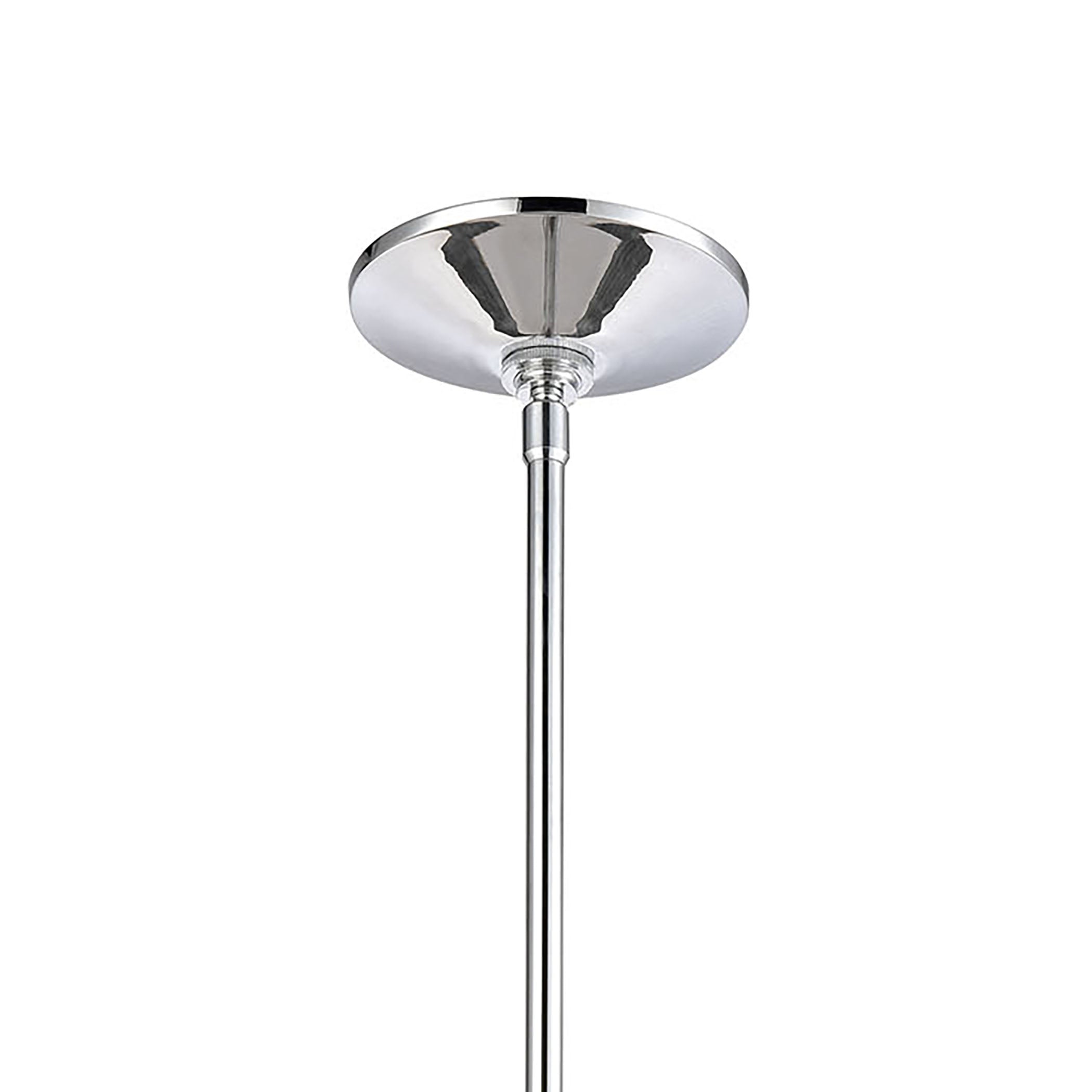 ELK Lighting 46463/1 Modley 1-Light Mini Pendant in Polished Chrome with Clear Glass