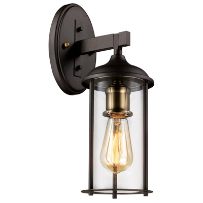 Trans Globe Lighting 50230 ROB 13.5" Outdoor Rubbed Oil Bronze Traditional Wall Lantern