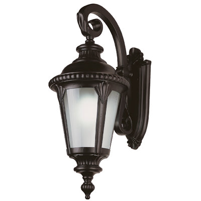 Trans Globe Lighting 5044 BK 25" Outdoor Black Tuscan Wall Lantern