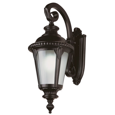 Trans Globe Lighting 5045 BK 29" Outdoor Black Tuscan Wall Lantern