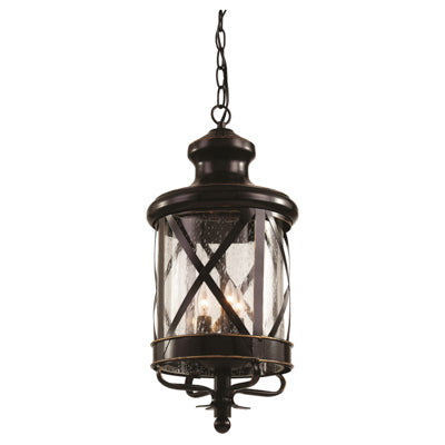 Trans Globe Lighting 5126 ROB 25.25" Outdoor Rubbed Oil Bronze Traditional Hanging Lantern