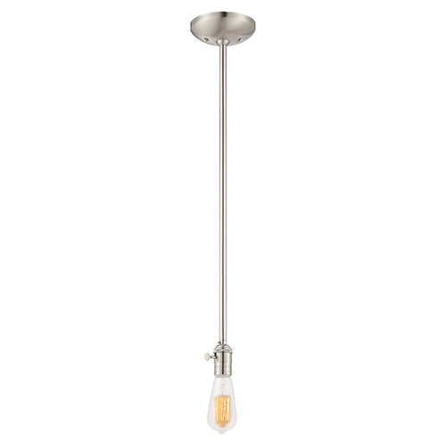Millennium Lighting 5307-BN Neo-Industrial Mini Pendant in Brushed Nickel