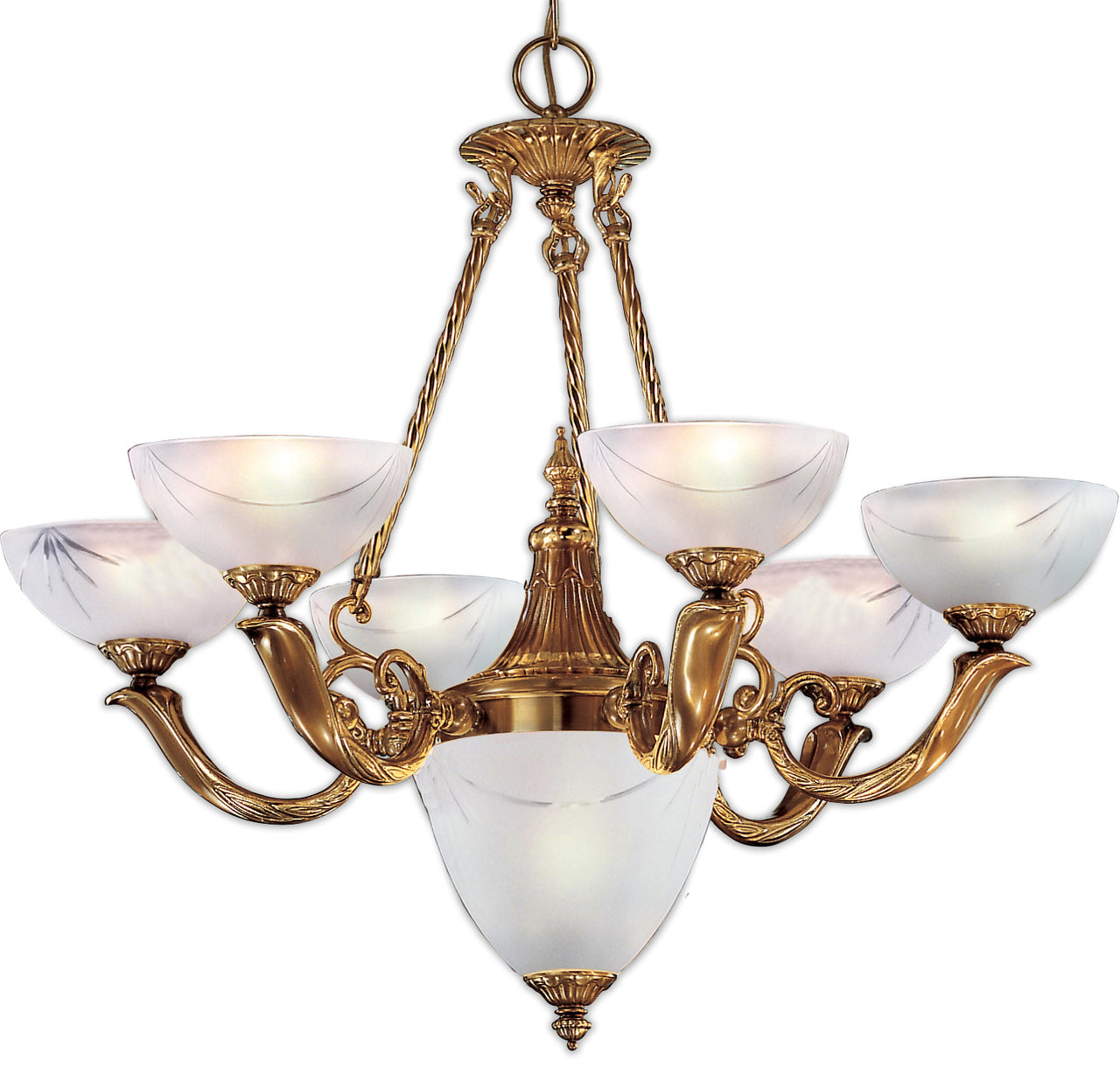 Classic Lighting 5657 ABZ Valencia Traditional Chandelier in Antique Bronze (Imported from Spain)