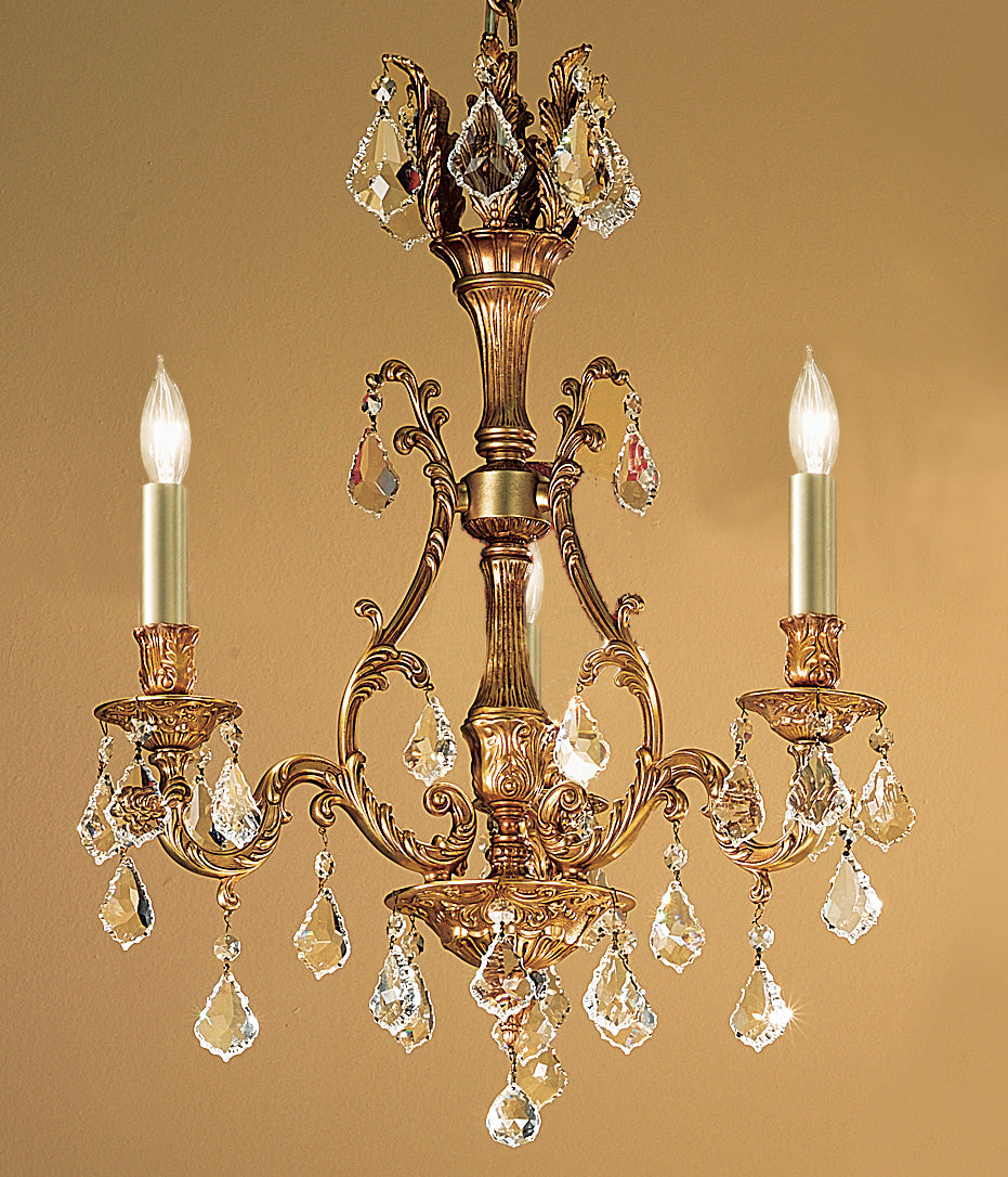 Classic Lighting 57362 AGB SGT Majestic Crystal Chandelier in Aged Bronze (Imported from Spain)