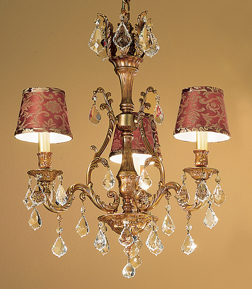 Classic Lighting 57362 FG S Majestic Crystal Chandelier in French Gold (Imported from Spain)