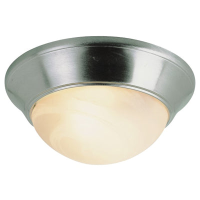Trans Globe Lighting 57701 BN 14" Indoor Brushed Nickel Contemporary Flushmount