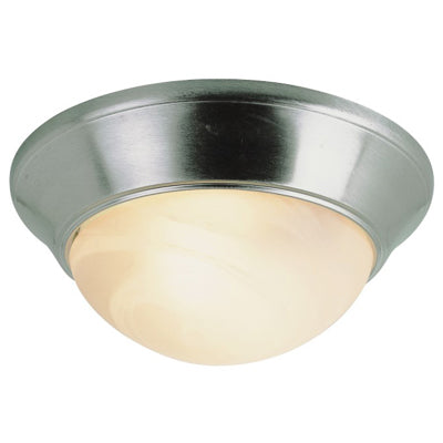 Trans Globe Lighting 57702 BN 16" Indoor Brushed Nickel Contemporary Flushmount