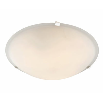 Trans Globe Lighting 58701 WH 15" Indoor White Transitional  Flushmount