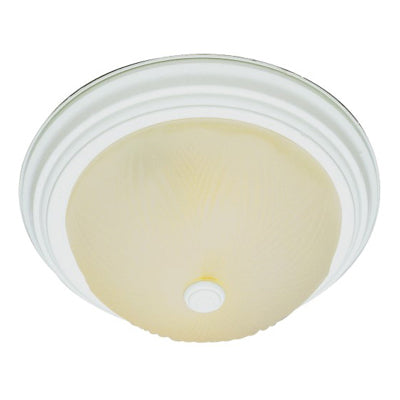 Trans Globe Lighting 58802 AW 15" Indoor Antique White Traditional Flushmount