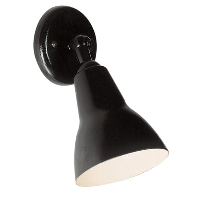 Trans Globe Lighting 6001 WH 6.25" Outdoor White Traditional Wall Spotlight(Shown in BK Finish)