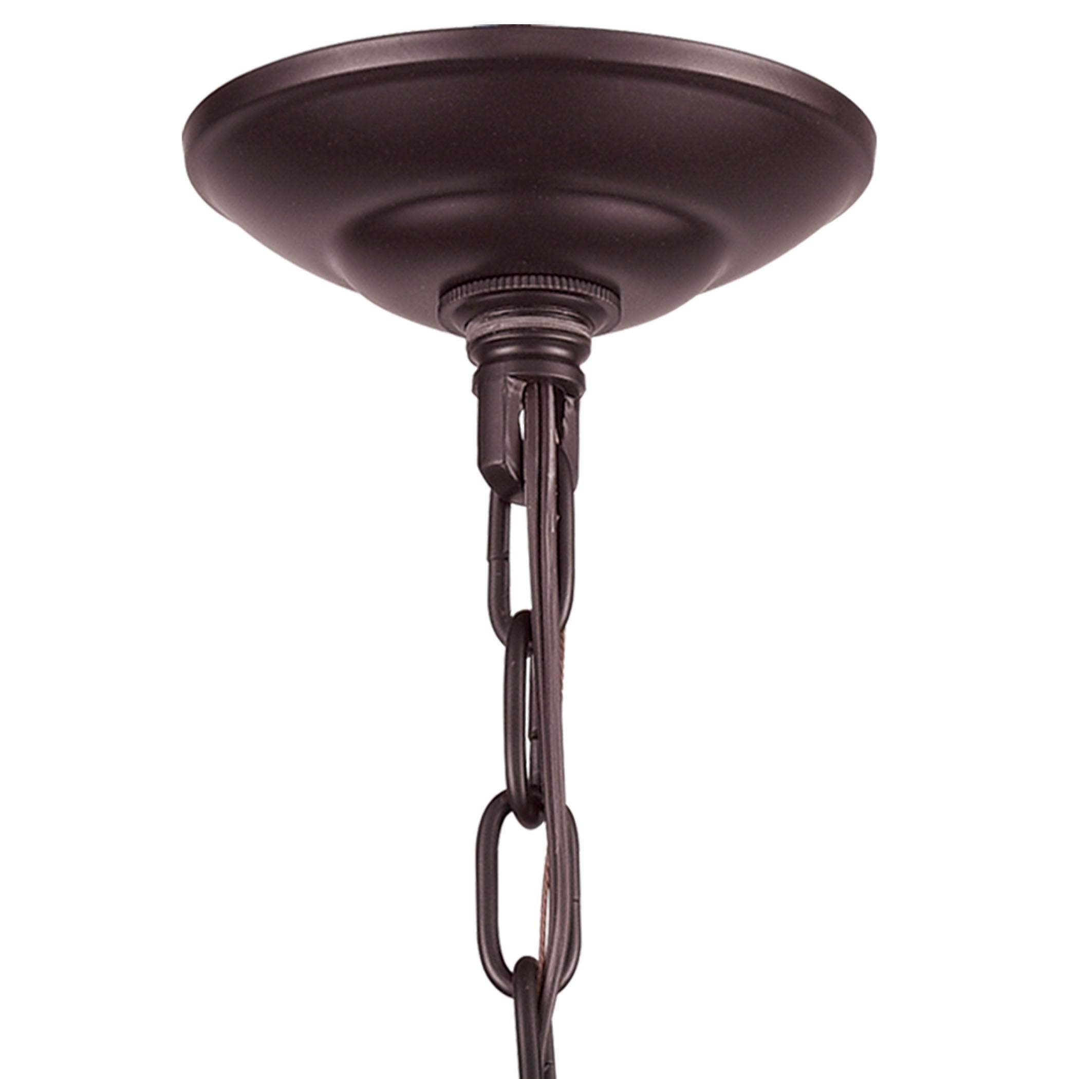ELK Lighting 61031-3 Medford 3-Light Chandelier in Oiled Bronze