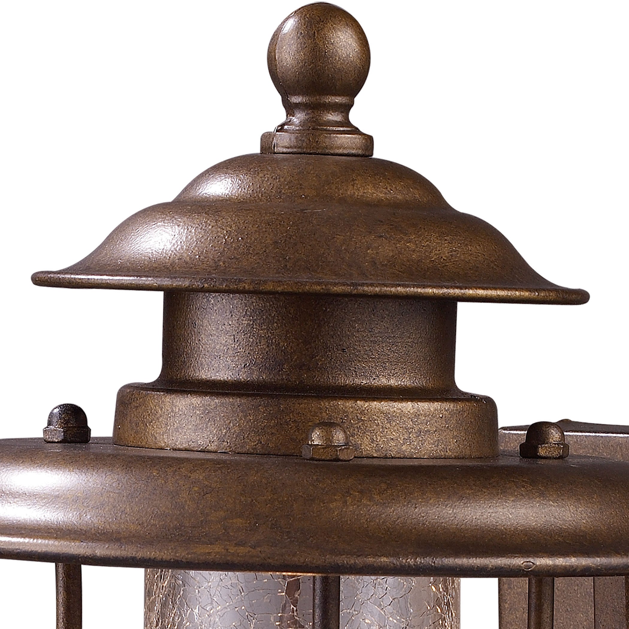 ELK Lighting 62005-1 Wikshire 1-Light Outdoor Wall Lamp in Coffee Bronze