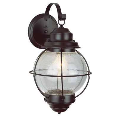Trans Globe Lighting 69901 BK 15" Outdoor Black Nautical Wall Lantern