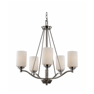 Trans Globe Lighting 70525 ROB Mod Pod Collection 25" Indoor Rubbed Oil Bronze Modern Chandelier