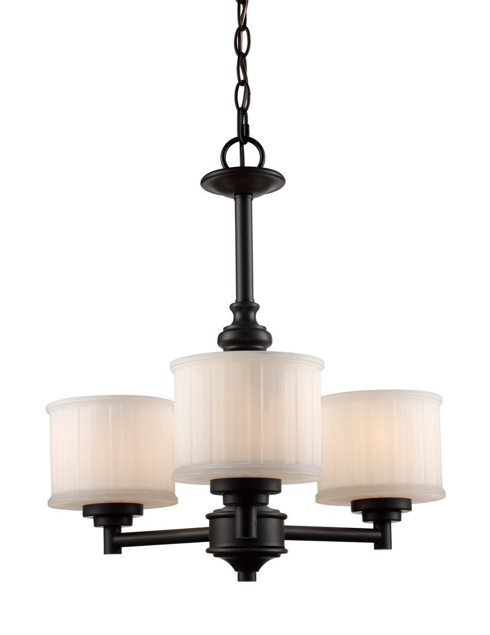 Trans Globe Lighting 70726 ROB 19.5" Indoor Rubbed Oil Bronze Transitional Chandelier