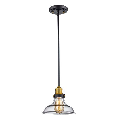 Trans Globe Lighting 70823 ROB 8" Indoor Rubbed Oil Bronze Industrial Pendant