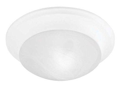 LIVEX Lighting 7304-03 Omega Flushmount in White (3 Light)